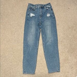 American Eagle Outfitters High Rise Blue Denim Jeans